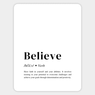 Motivational Word - Daily Affirmations and Inspiration Quote, Affirmation Quote Magnet